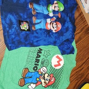 Nintendo Kids T-Shirt Duo - Blue and Green